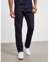 emporio armani j45 regular tapered jeans