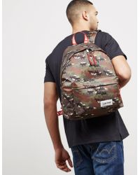 maison kitsune eastpak backpack