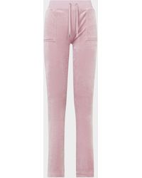Juicy Couture Del Ray Pocket Pants - Purple