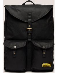 barbour backpack mens