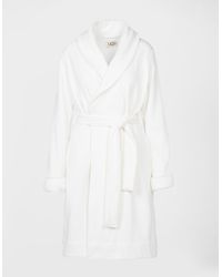white ugg robe