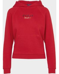 women's polo ralph lauren zip up moletom com capuz