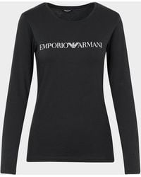Emporio Armani T-shirts for Women | Online Sale up to 63% off | Lyst