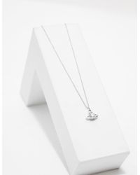 Vivienne Westwood Reina Pendant Necklace - Metallic
