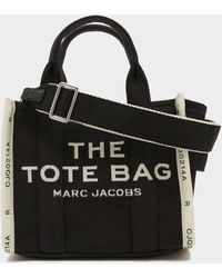 Marc Jacobs Canvas The Jacquard Mini Tote Bag | Lyst Canada