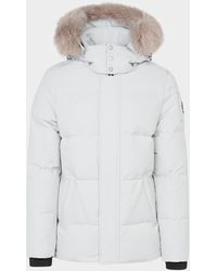 Moose Knuckles Richardson Fur Jacket - White