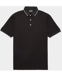 grey armani polo