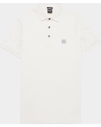 hugo boss beige polo