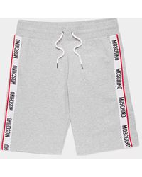 Moschino Side Tape Shorts - Grey