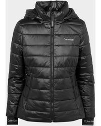 Calvin Klein Essential Serena Short Puffer Jacket - Black