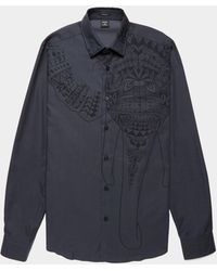 BOSS Meissen Long Sleeve Shirt Black