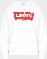 Levi's Levis Batwing Graphic Hoodie - White