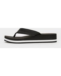 tommy hilfiger wedge flip flops womens