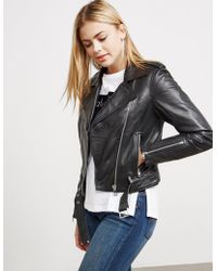 calvin klein womens leather jacket