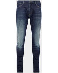 ARMANI Armani Jeans Femme Indingo 006 Slim Jeans Extensible Taille W27 L34 