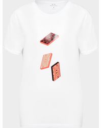Armani Exchange Cassette T-shirt - White