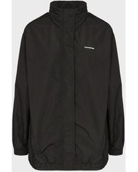 Calvin Klein Waist Windbreaker Jacket - Black