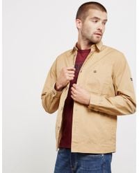 barbour camber overshirt