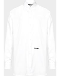 DSquared² Bar Oversized Shirt - White