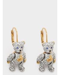 Vivienne Westwood Teddy Drop Earrings - Metallic