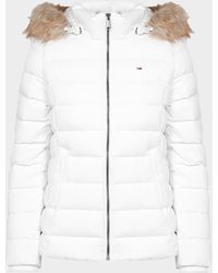 White Tommy Hilfiger Jackets for Women | Lyst