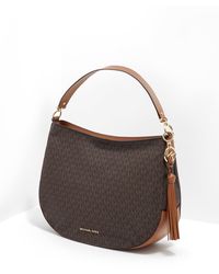 Brooke Hobo Shoulder Bag Brown Brooke Hobo Shoulder Bag Brown