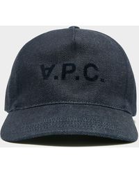 A.P.C. Eden Vpc Logo Cap - Blue