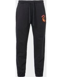 Maharishi Panther Patch Track Trousers - Black