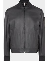 HUGO BOSS Leather jackets for Men 