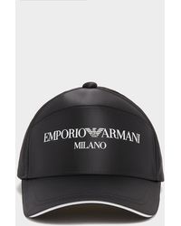 Emporio Armani Milano Cap - Black