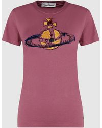 Vivienne Westwood Peru Orb T-shirt - Pink
