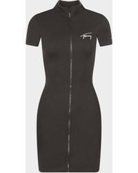 Tommy Hilfiger Signature Zip Dress - Black