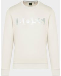 hugo boss salbo circle sweatshirt