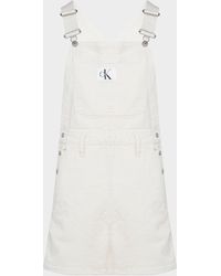 Calvin Klein Denim Iconic Dungaree 