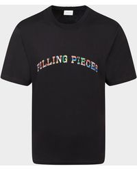 Filling Pieces Flag T-shirt - Black