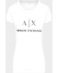 Armani Exchange Tops for Women - Up to 68% off | Lyst