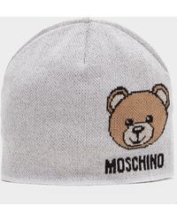 Moschino Bear Hat - Grey