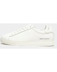 Armani Exchange Tennis Shoes Trainers - White