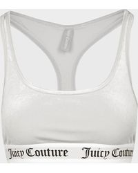 Juicy Couture Velour Bralette - Grey