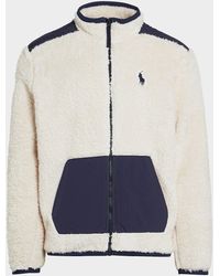 Polo Ralph Lauren Hybrid Fleece Jacket - White
