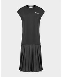 MSGM Sleeveless T-shirt Dress - Black