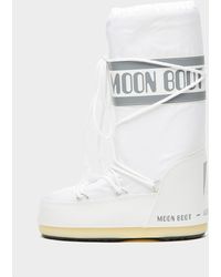 Moon Boot Icon Tall S - White