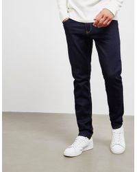 armani j06 slim fit jeans blue