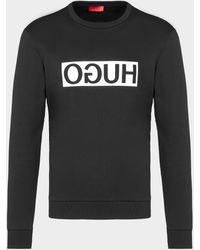 hugo boss dicago sweatshirt black