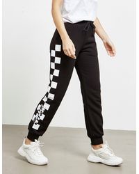 MSGM Checker Joggers Black