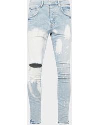 Heavy Repair Bleached Distressed Skinny Jeans Matchesfashion Herren Kleidung Hosen & Jeans Jeans Skinny Jeans 