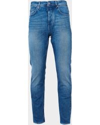 BOSS by HUGO BOSS Taber Regular Tapered Jeans - Blue