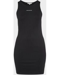 Calvin Klein Curve Micro Tank Dress - Black