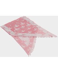 Vivienne Westwood Two Point Curve Scarf - Pink