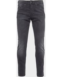 BOSS by HUGO BOSS Taber Stretch Taper Fit Jeans - Gray